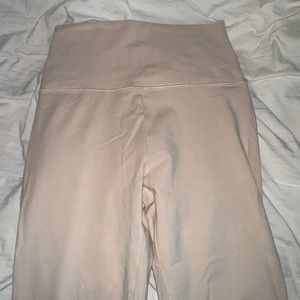 Small tan aerie leggings